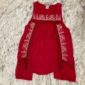 XS Lucky Brand Open Back Tank